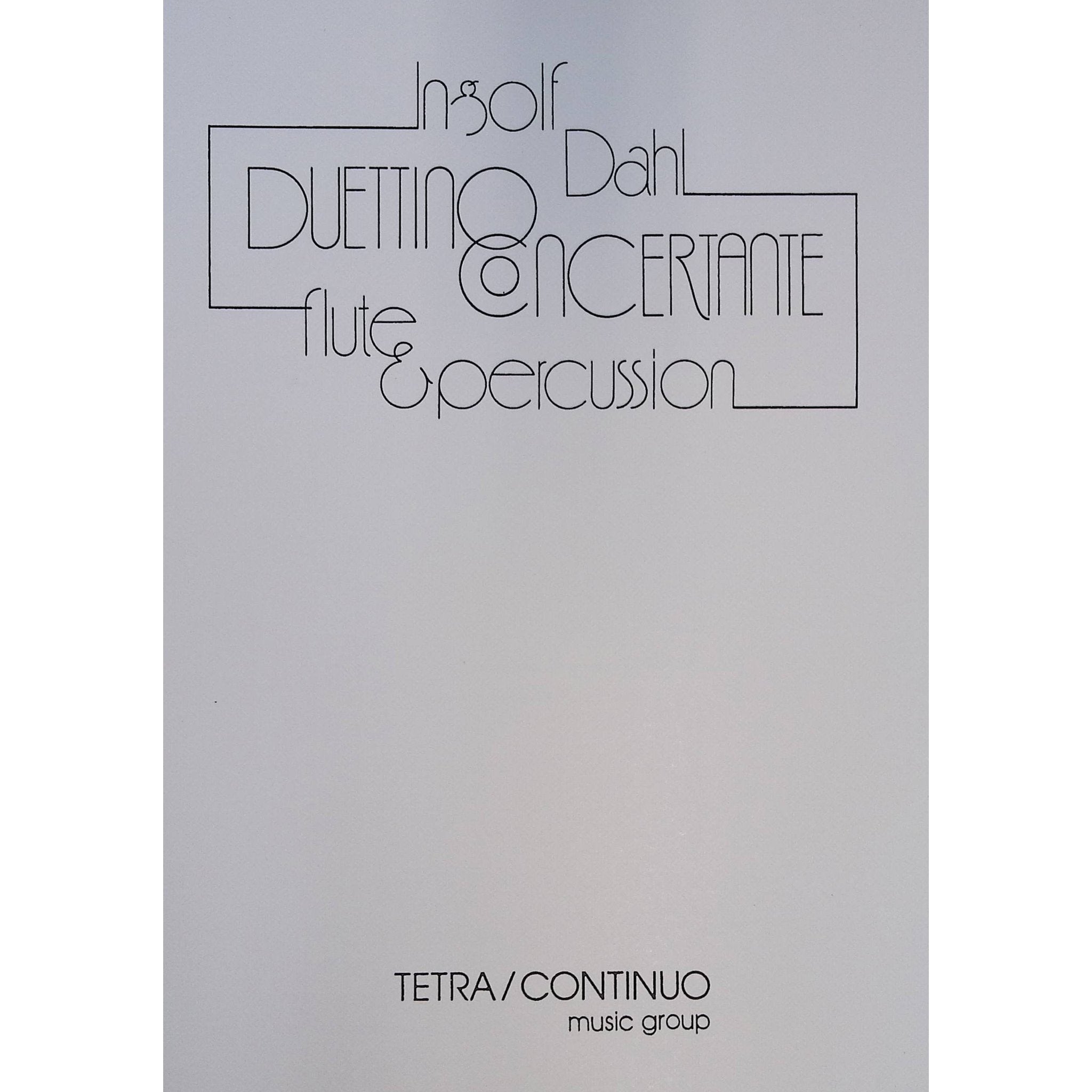 Duettino Concertante by Ingolf Dahl