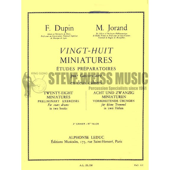 Dupin-28 Miniatures for SD (Bk. 2)