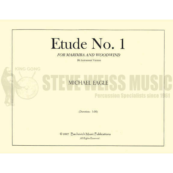 Eagle-Etude No. 1 B FLAT VERSION (SP)-M/Bb woodwind
