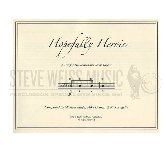 Eagle/Hodges/Angelis-Hopefully Heroic (SP)-2SD/Quads