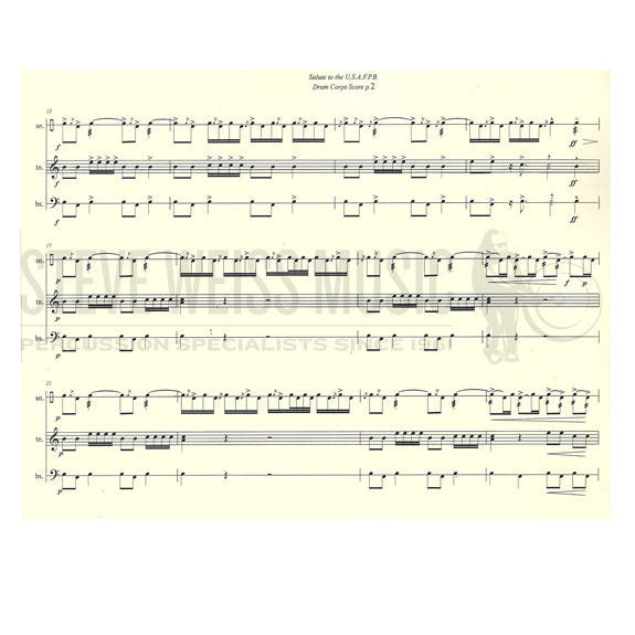 Eagle-Salute to the United States Air Force Pipe Band (original arrangement) (SP)-SD/P