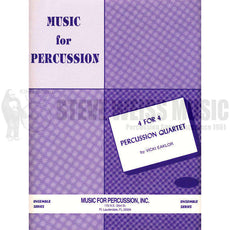 Eaklor-Four for Four Percussion Quartet(2S)