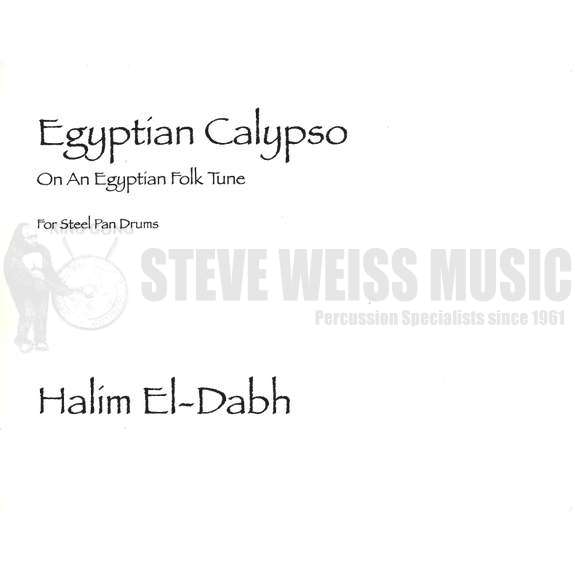 El-Dabh-Egyptian Calypso (Score only)-Steel drum ensemble