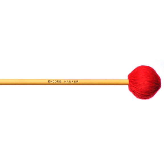 Encore Kana Omori Signature Extra Soft Marimba Mallets - Rattan