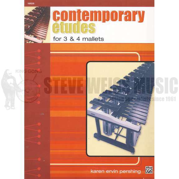 Ervin-Contemporary Etudes for 3 & 4 Mallets - M