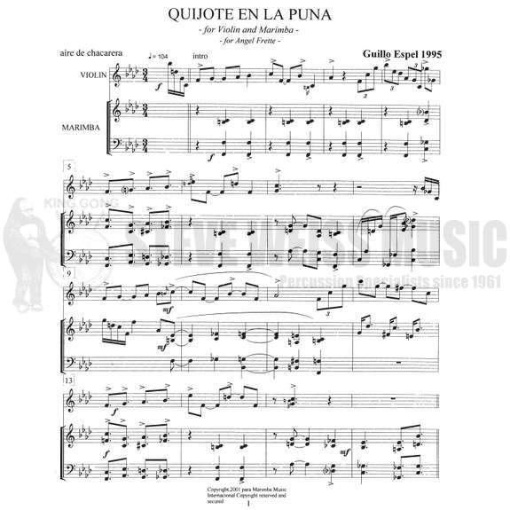 Espel-Quijote en la Puna (2S)-M/VN