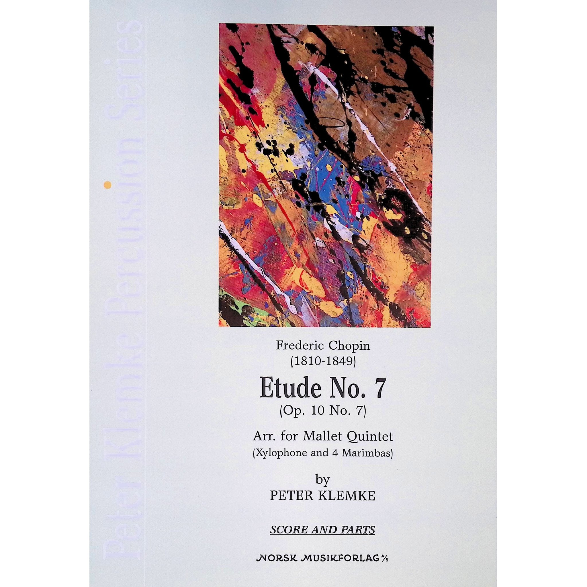 Etude 7 10 by Frederic Chopin Arranged by peter Klemke