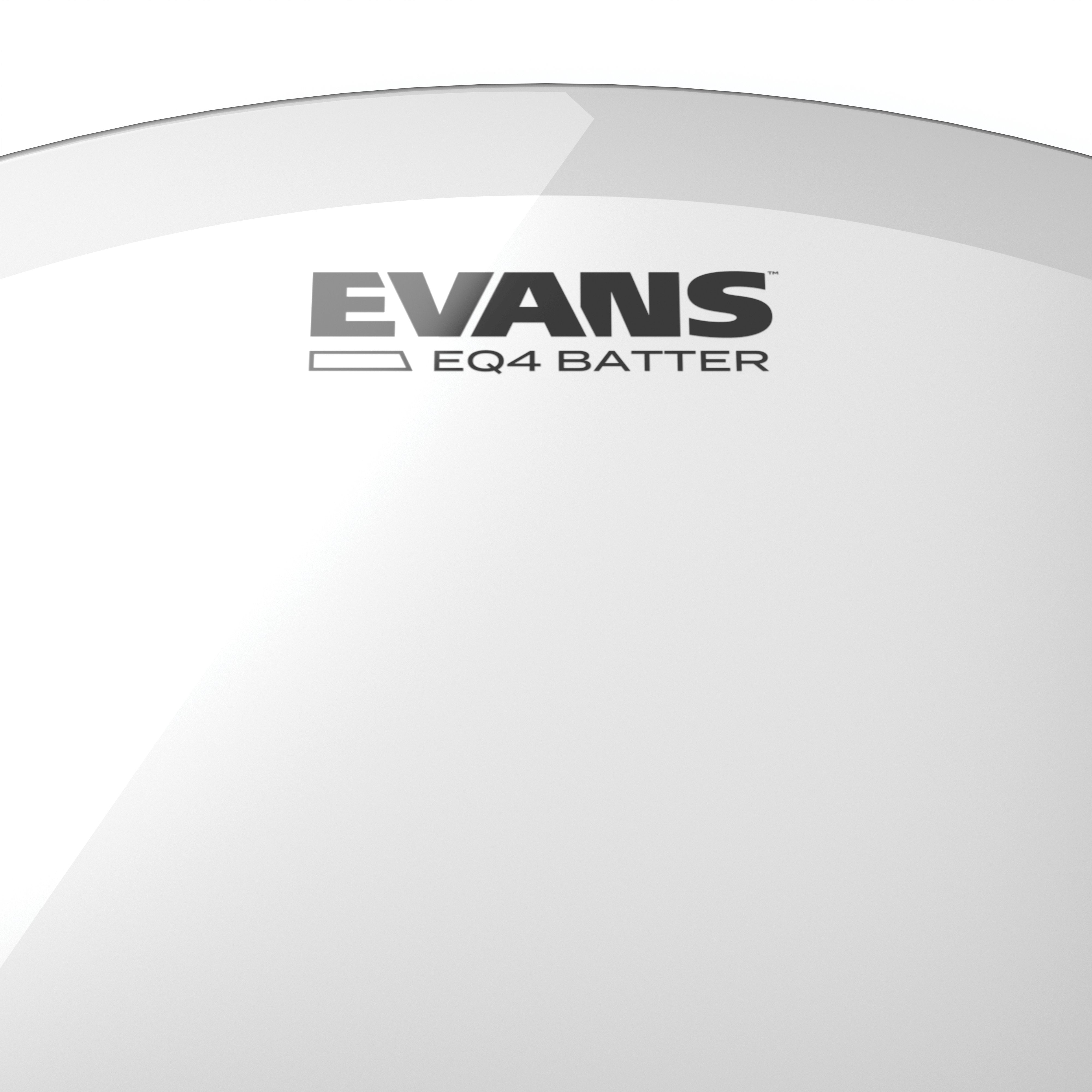 Evans 16" Clear EQ4 Bass Drum Head (Tom Hoop) - Image 2