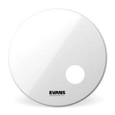 Evans EQ3 Smooth White Resonant Bass Drumhead - 18" - Image 1