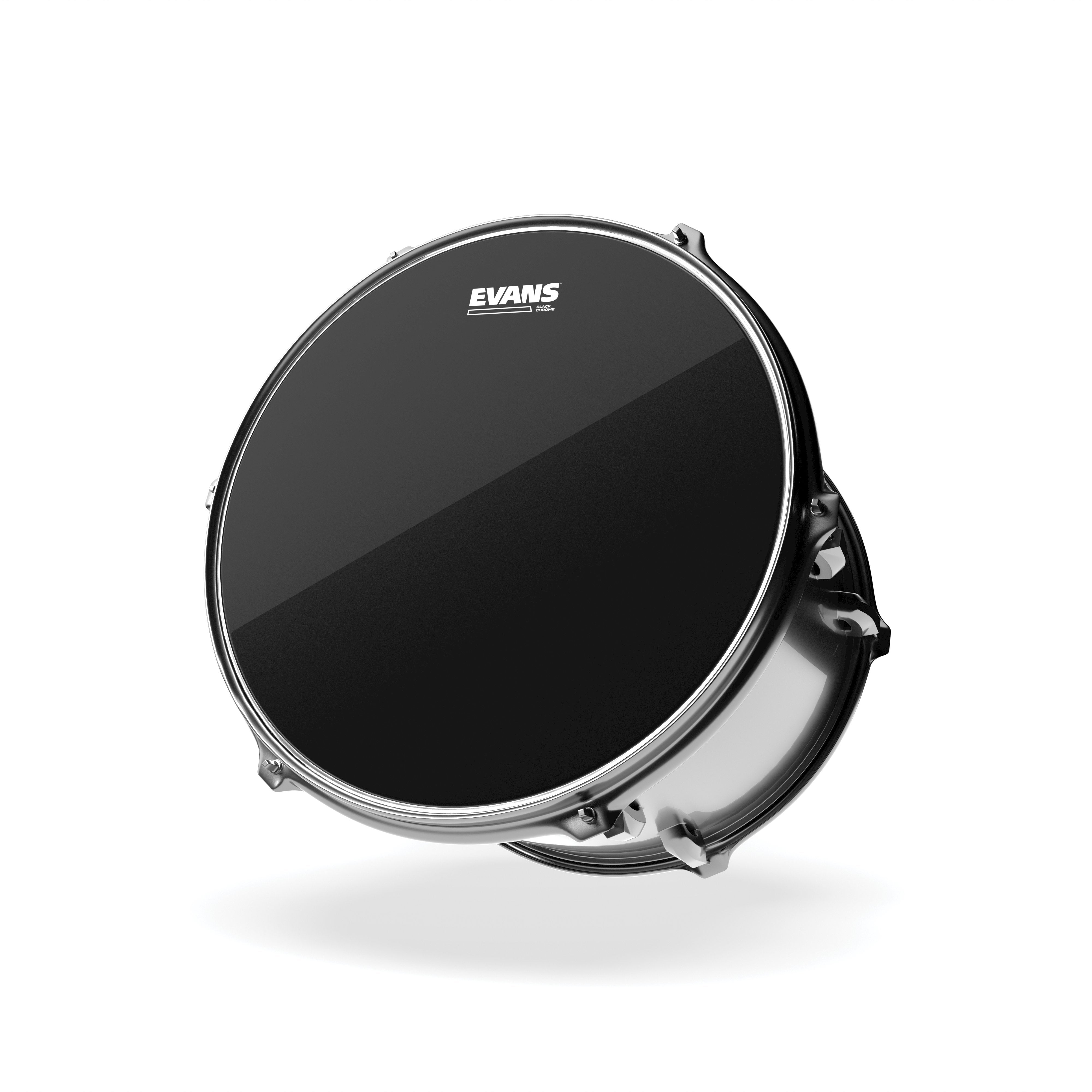 Evans Black Chrome Drumhead - 6" - Image 3