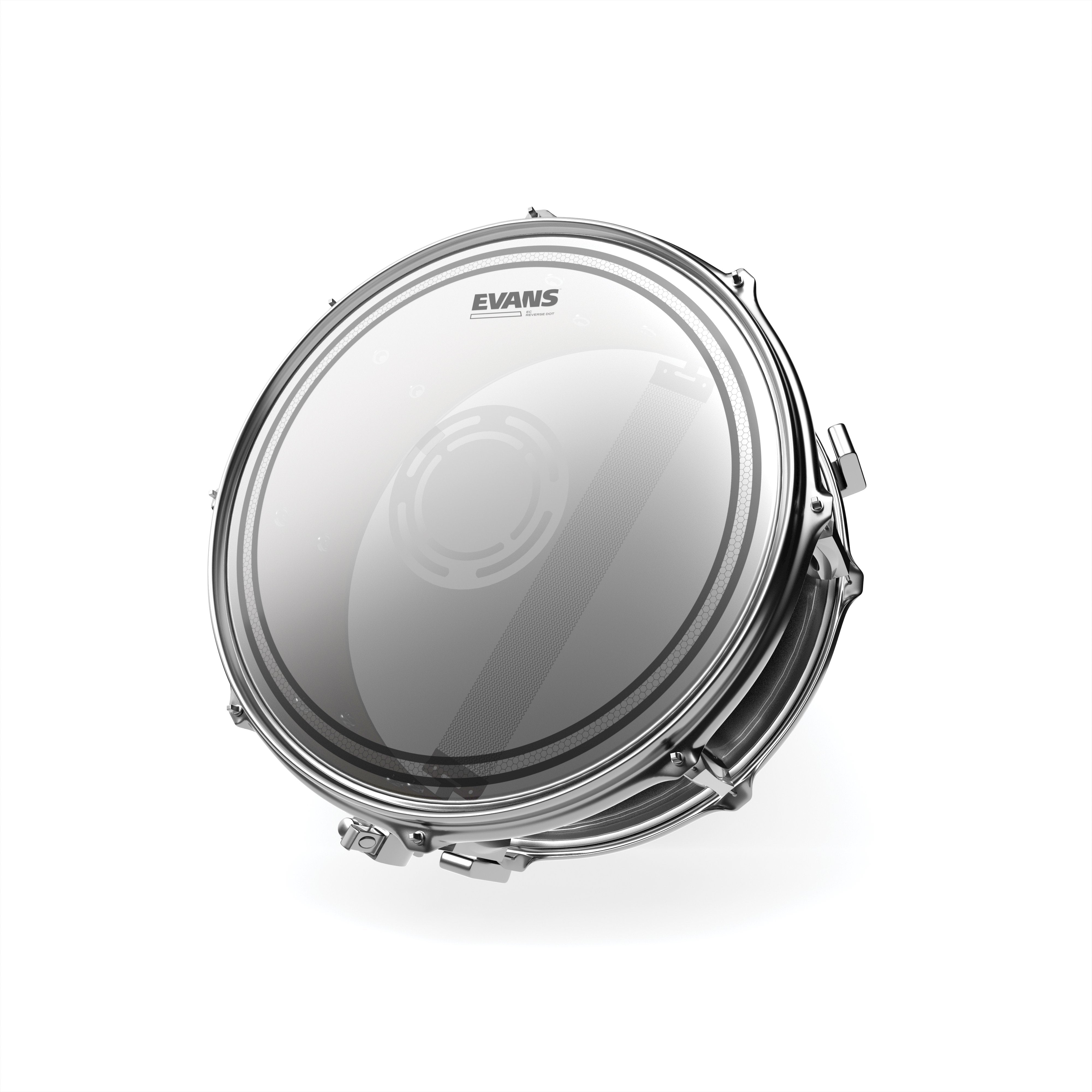 Evans EC2 Reverse Dot Snare Drumhead - 12" - Image 3