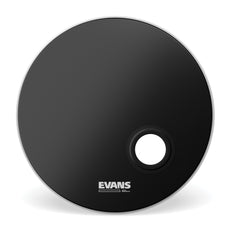 Evans EMAD Black Resonant Bass Drumhead - 22" - Image 1