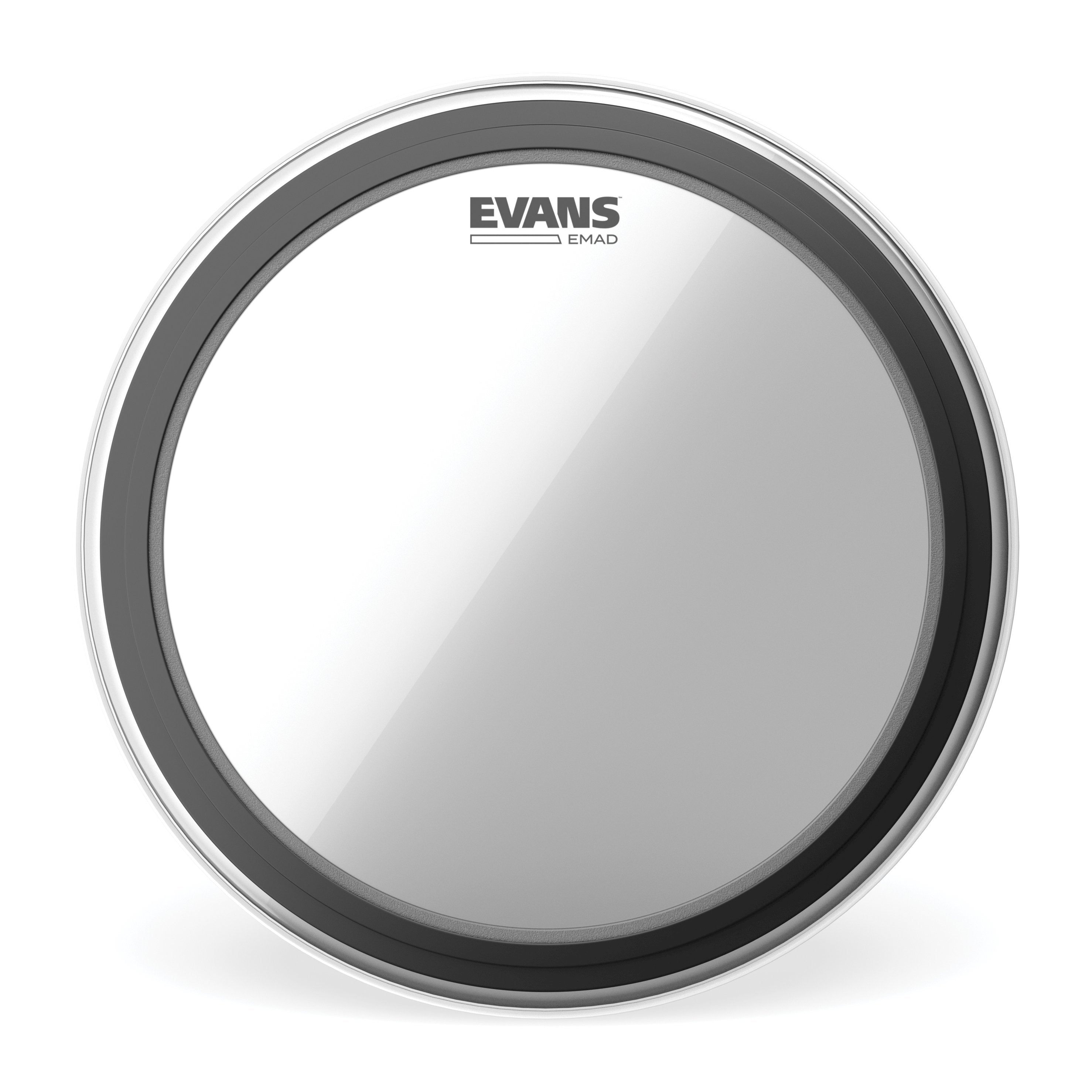 Evans EMAD Clear Bass Drumhead - 18" - Image 1