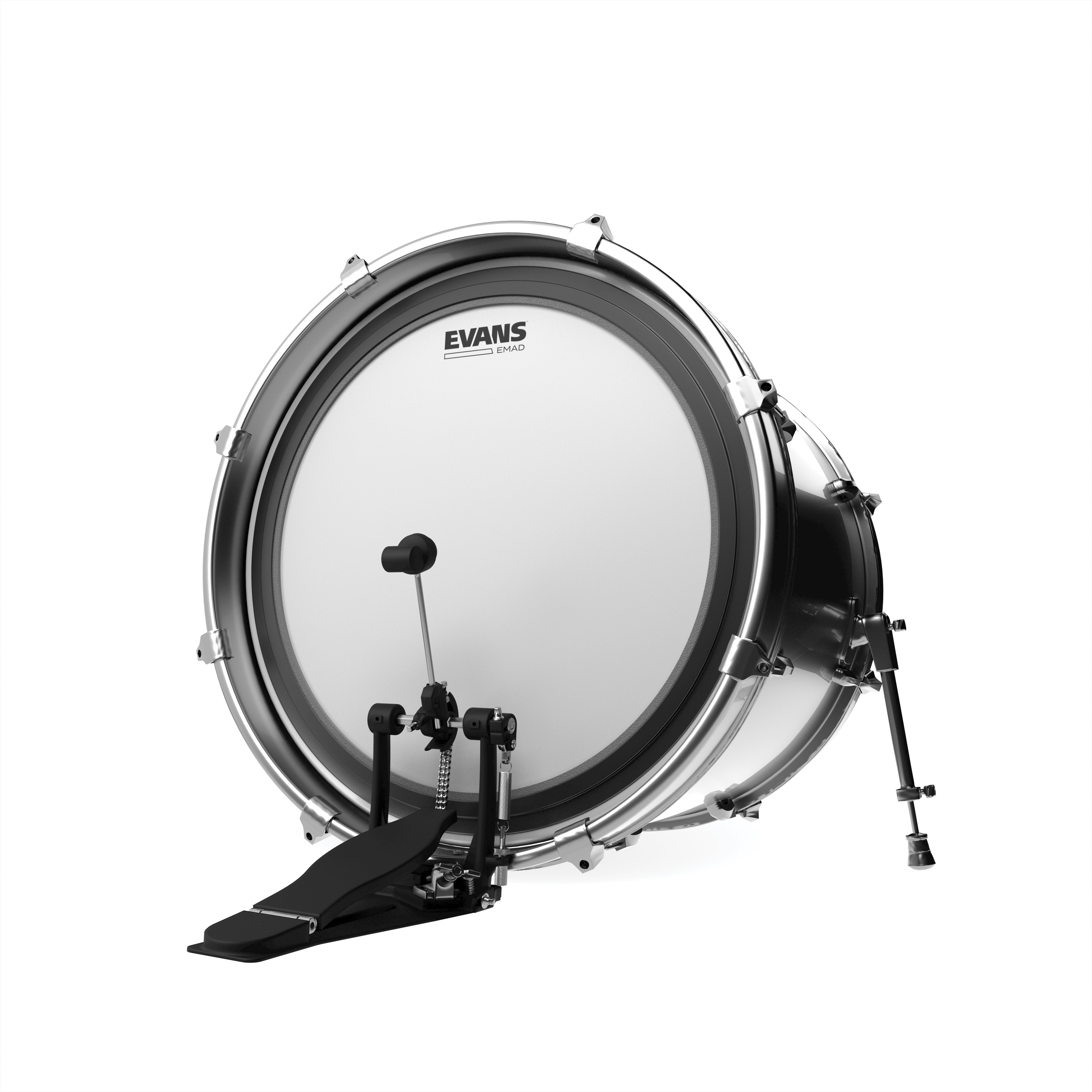 Evans EMAD Coated Bass Drumhead - 18" - Image 3