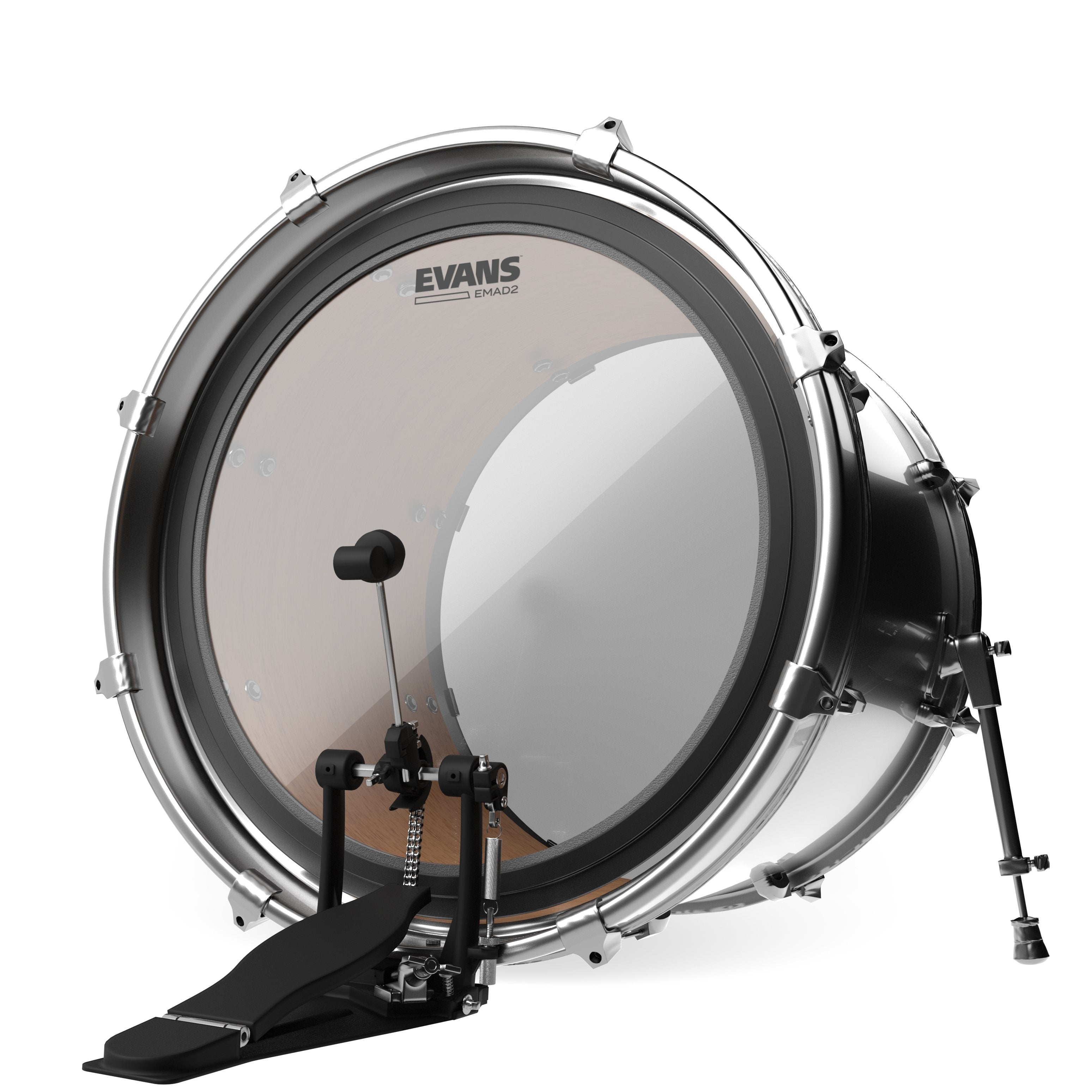 Evans EMAD2 System Bass Drumhead Pack - 20" - Image 5