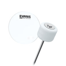 Evans EQ Bass Drum Patch - Plastic Single Pedal - Image 1