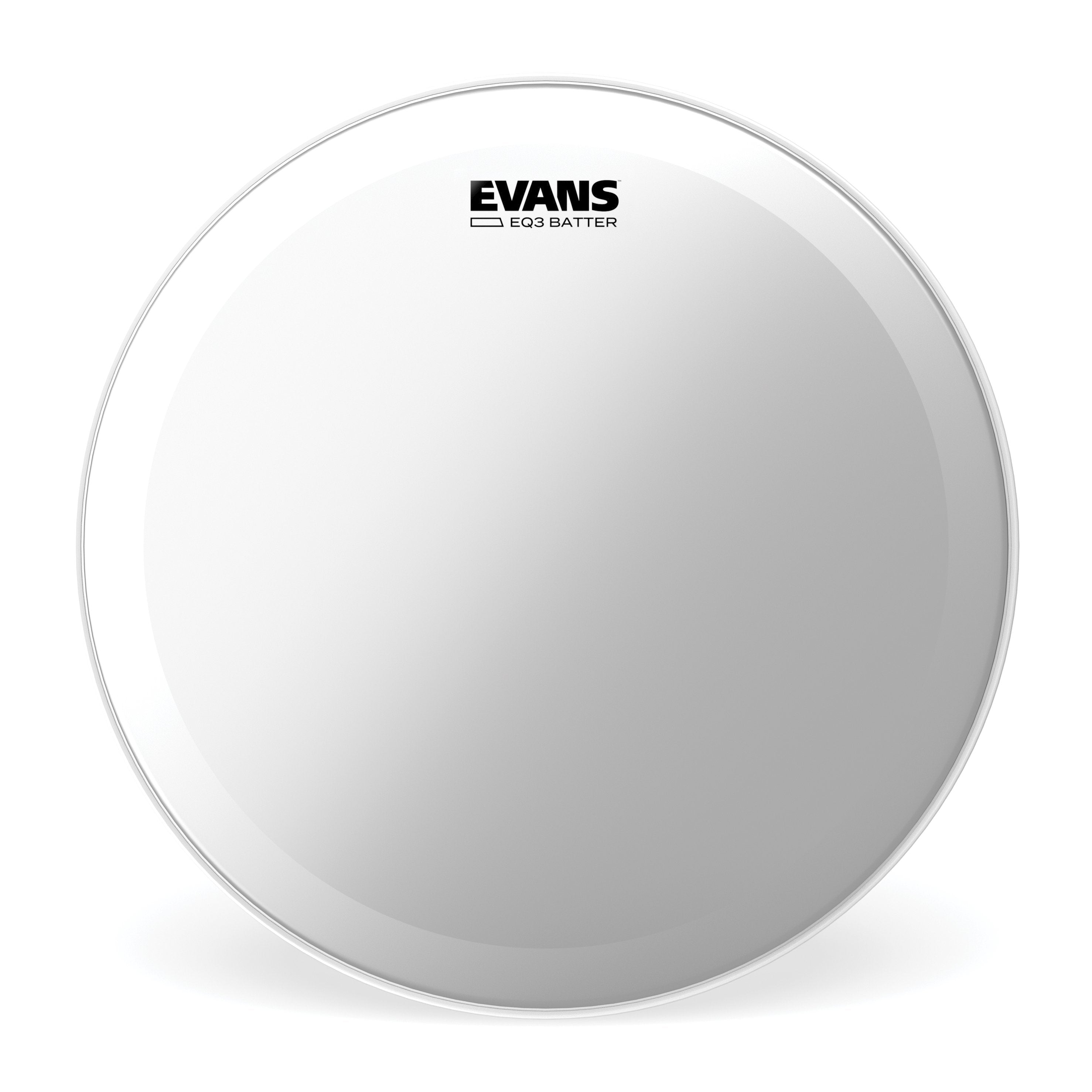 Evans EQ3 Clear Bass Drumhead - 22" - Image 1