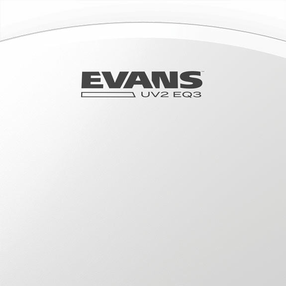 22" Evans EQ3 UV2 Coated Bass Drumhead