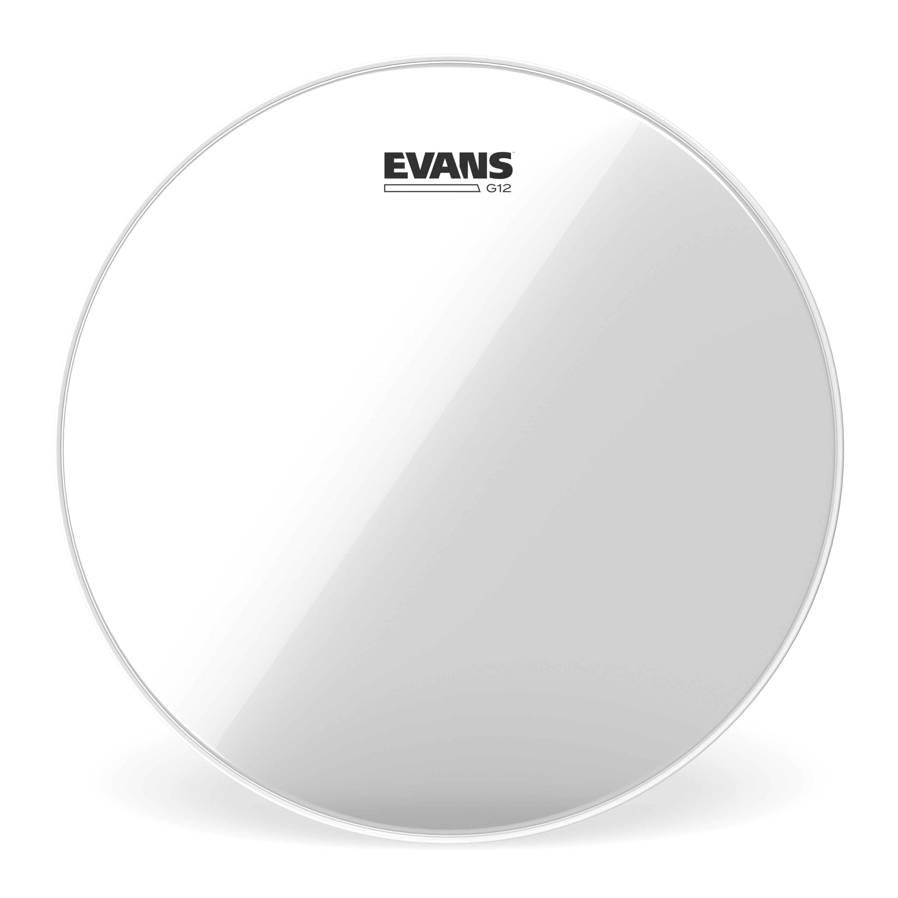 Evans G12 Clear Drumhead - 8" - Image 1