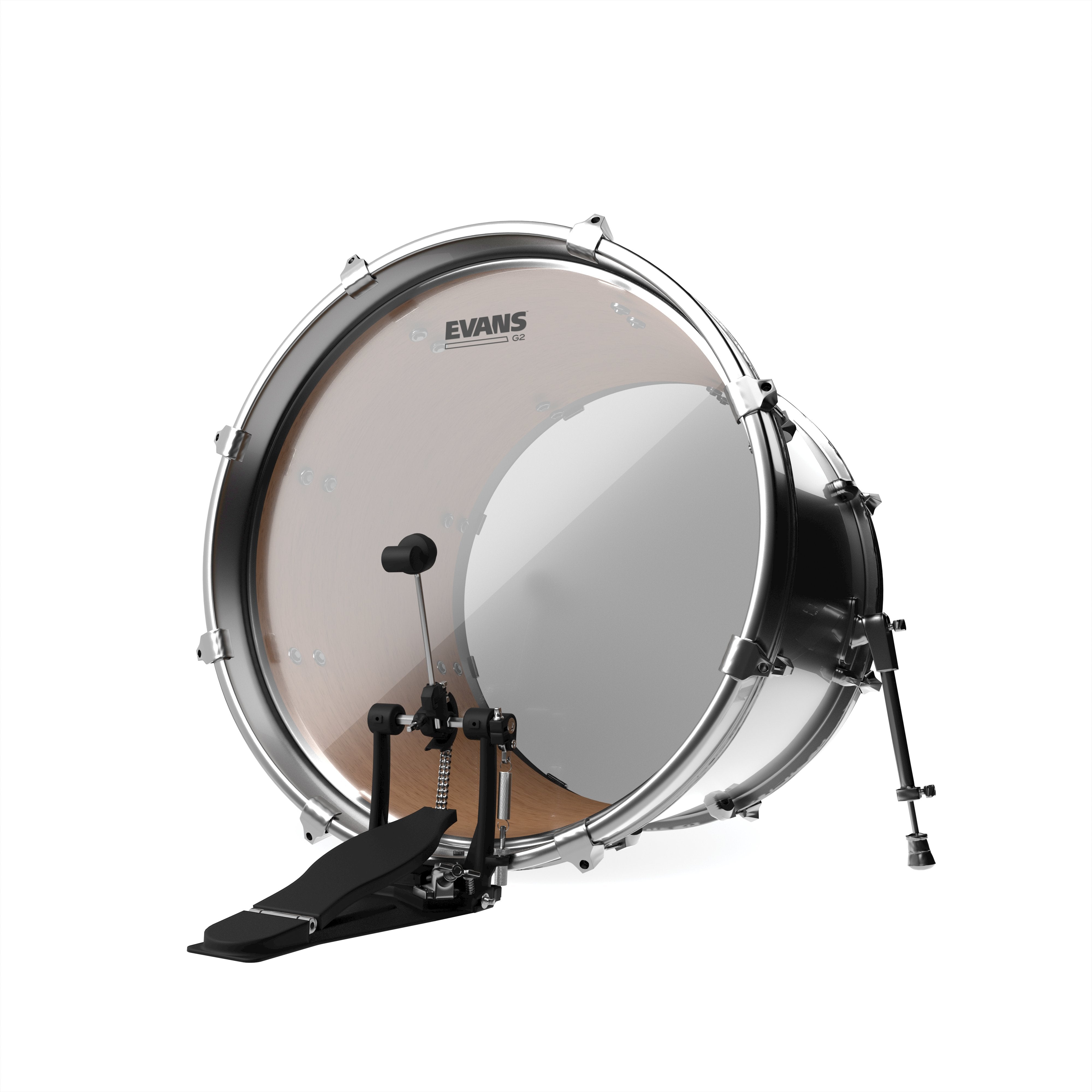 Evans G2 Clear Bass Drumhead - 20" - Image 3