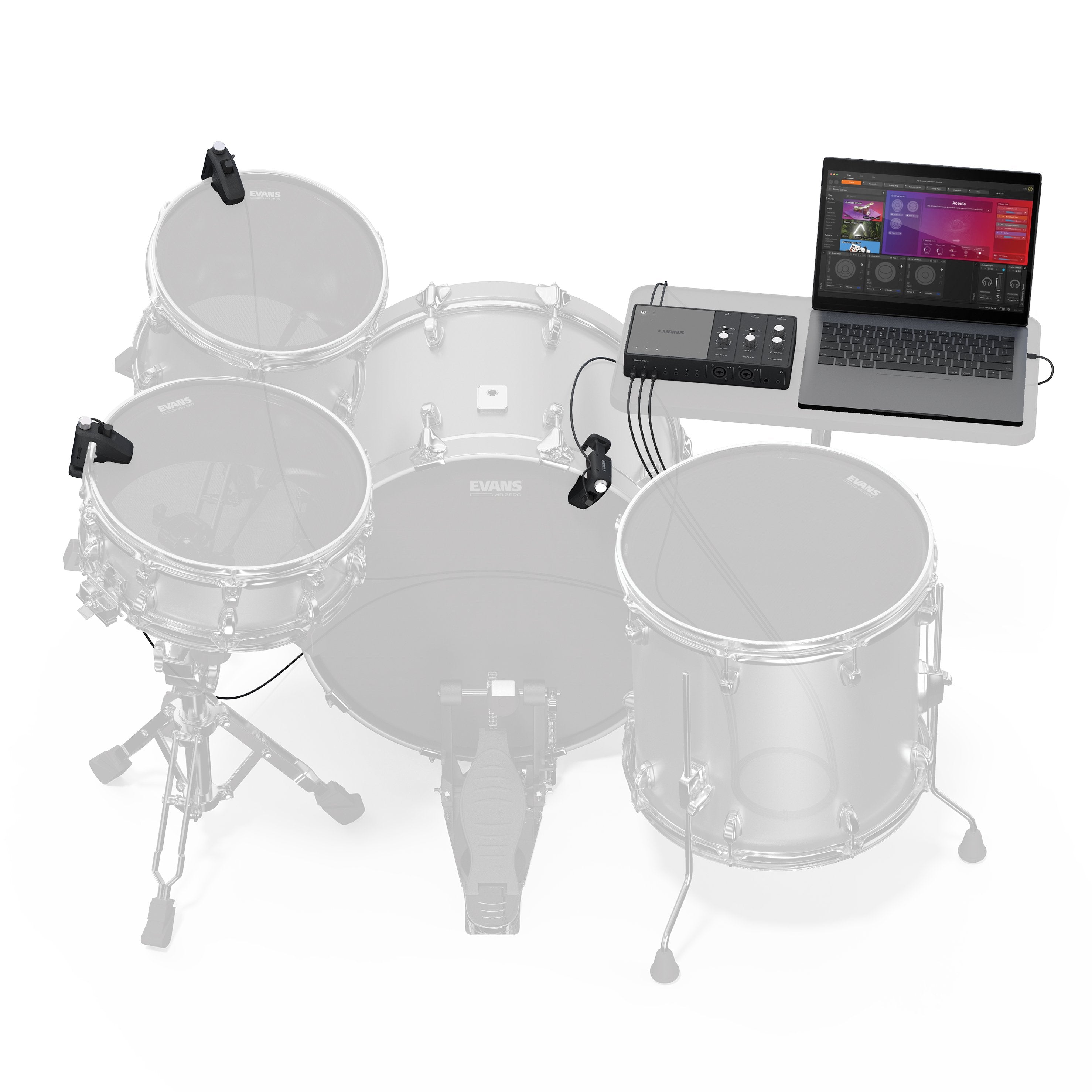 Evans Hybrid Sensory Percussion Sound System - Image 2