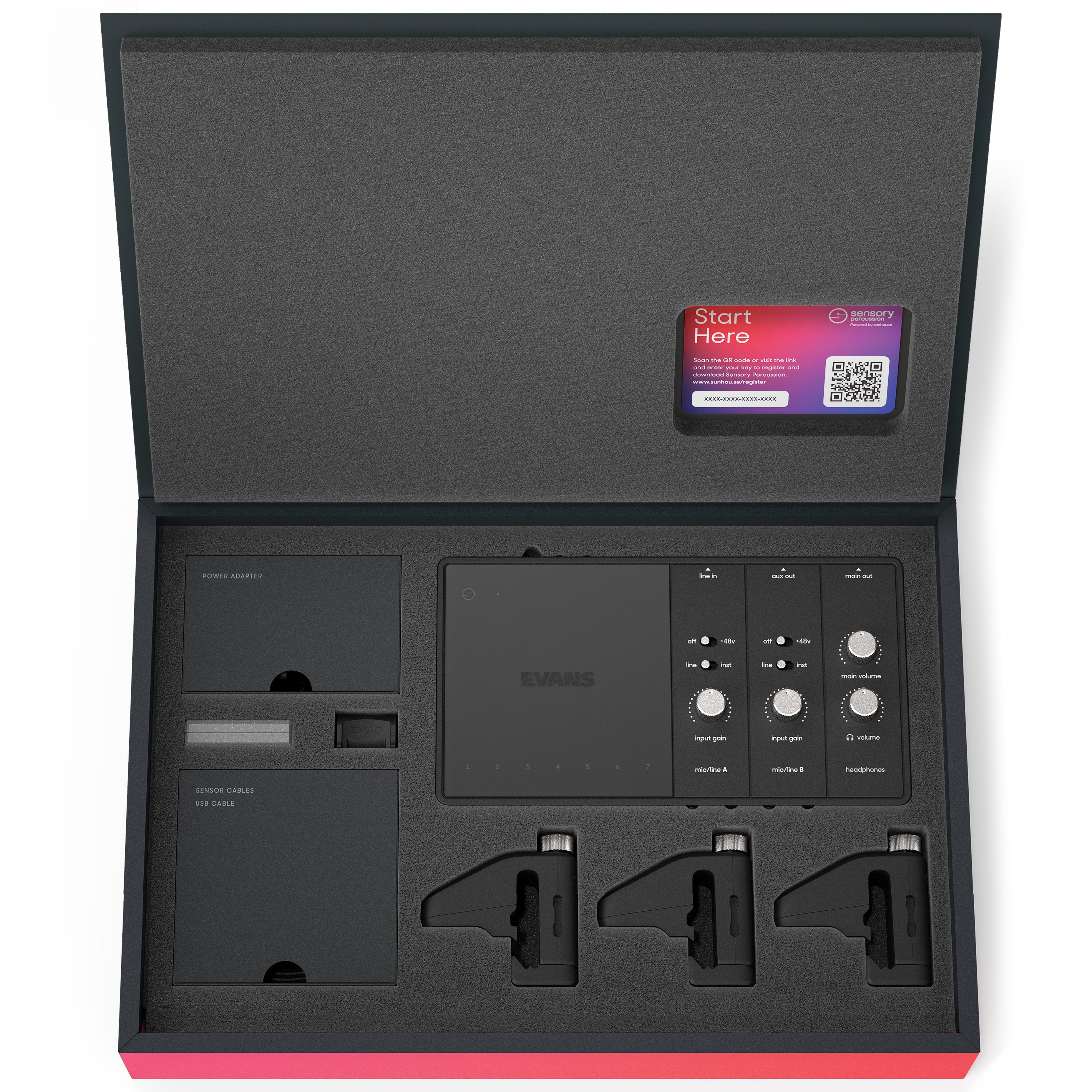 Evans Hybrid Sensory Percussion Sound System - Image 3