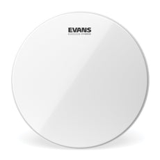 Evans Hybrid White Marching Snare Drumhead - 14" - Image 1