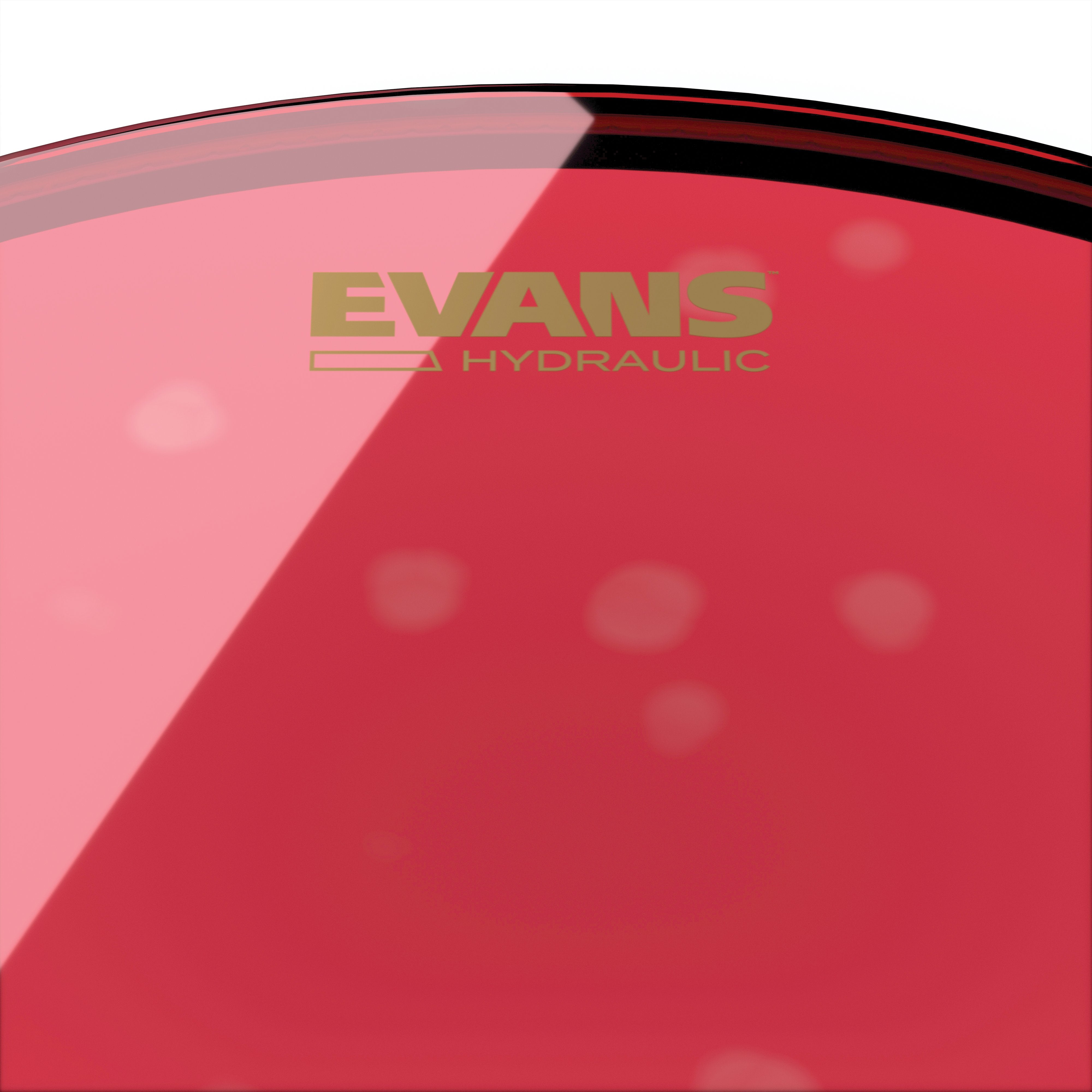 Evans Hydraulic Red Bass Drumhead - 20" - Image 2