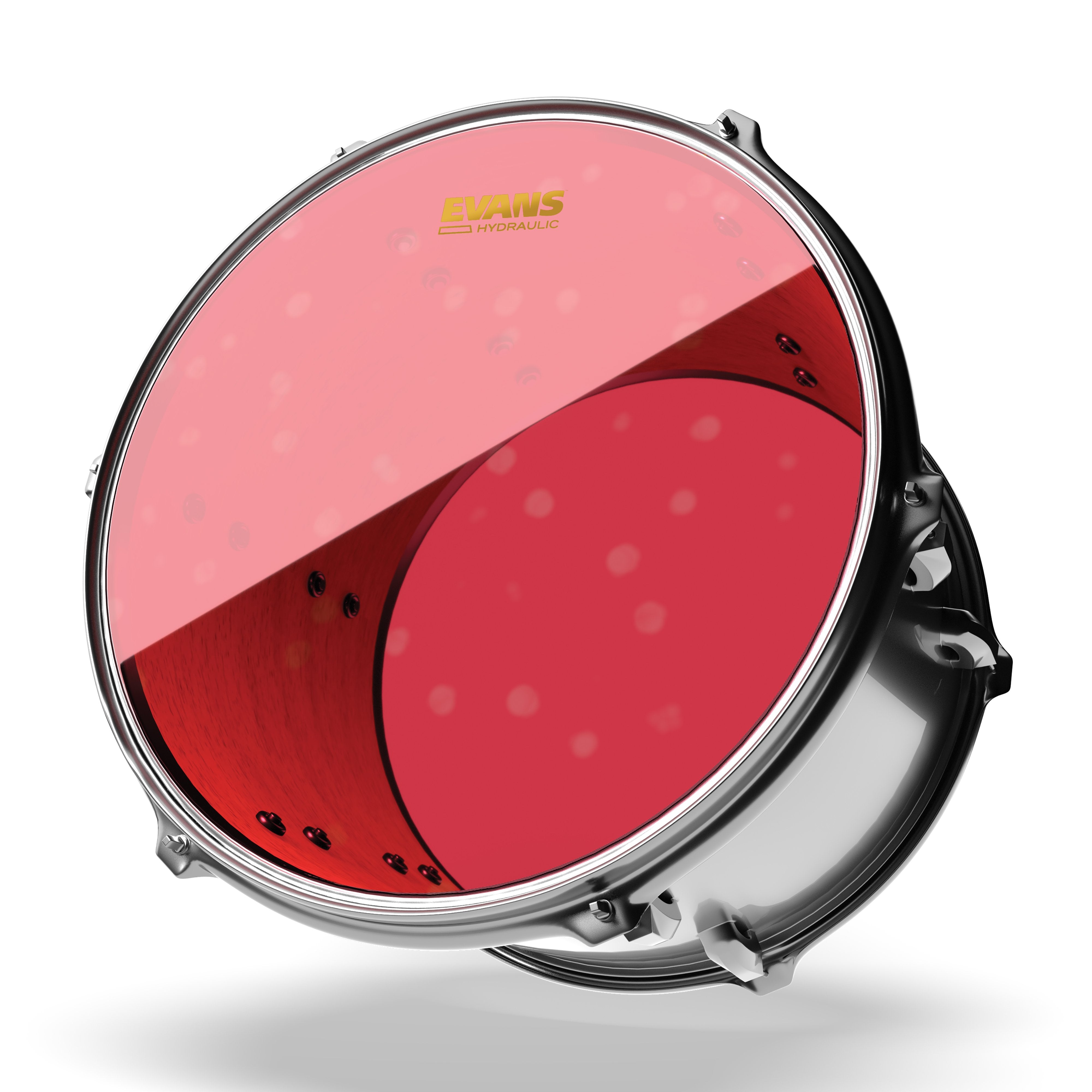 Evans Hydraulic Red Drumhead Pro Pack - Standard - 12"/13"/16" - 14" UV1 Coated - Image 3