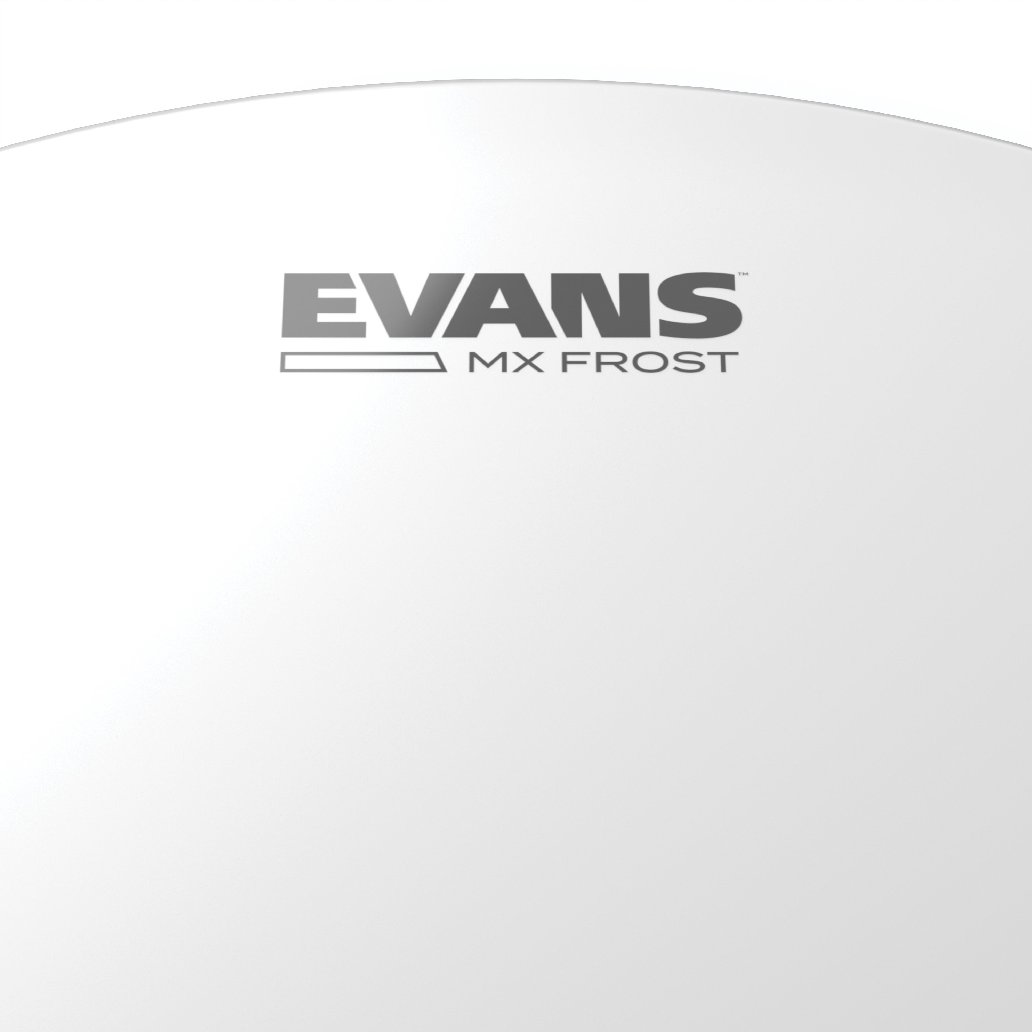Evans MX Frost Marching Tenor Drumhead - 13" - Image 2