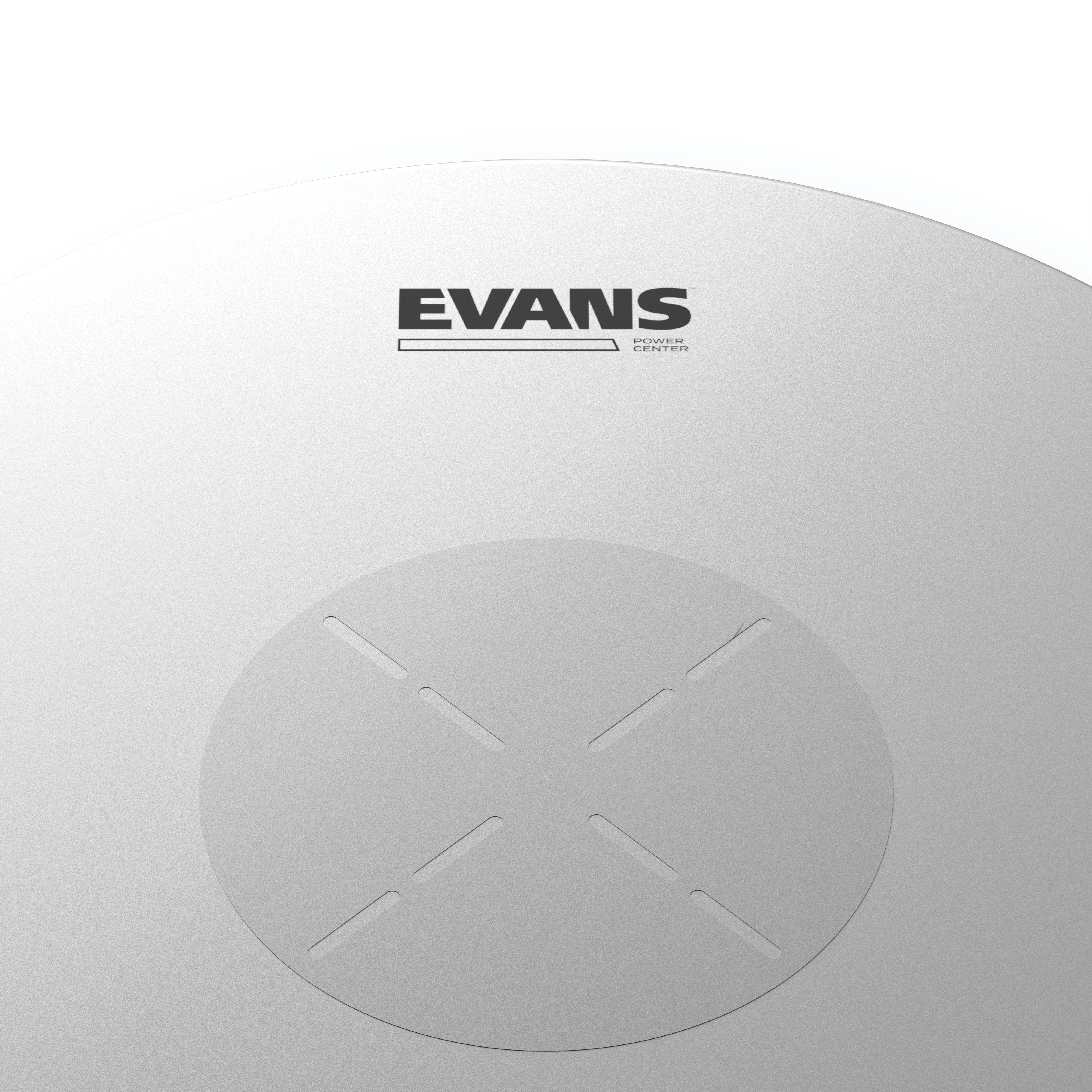 Evans Power Center Drumhead - 13" - Image 2