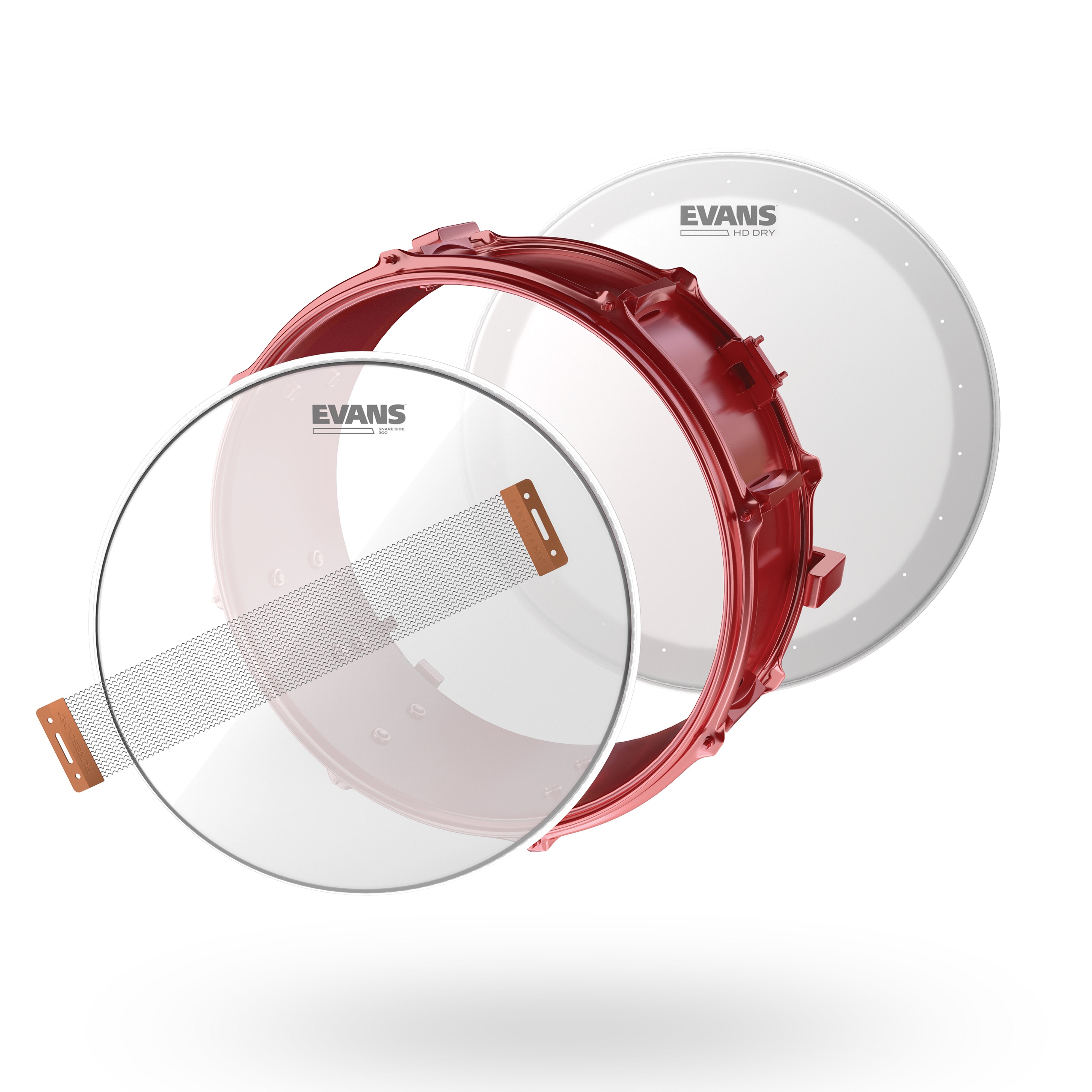 Evans Snare Drum Tune Up Kit - 13" HD Dry - Image 2