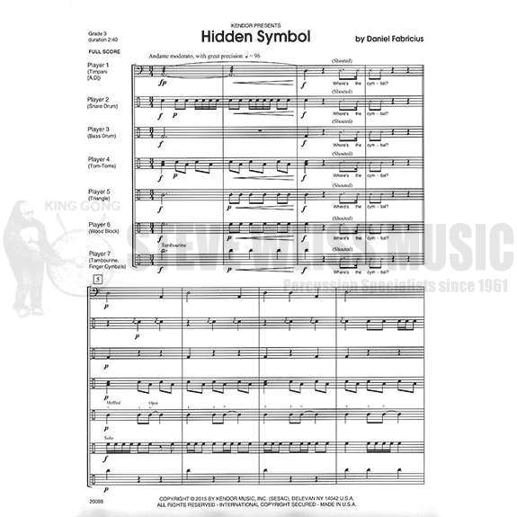 Fabricius-Hidden Symbol (SP)-2T/P