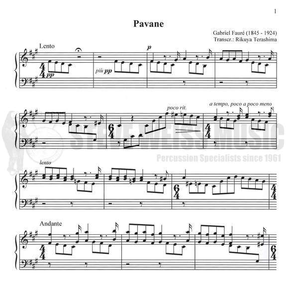 Faure-Pavane Op. 50 trans.Terashima-M