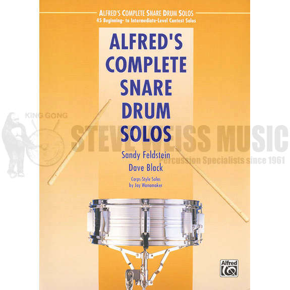 Feldstein/Black-Alfred's Complete Snare Drum Solos
