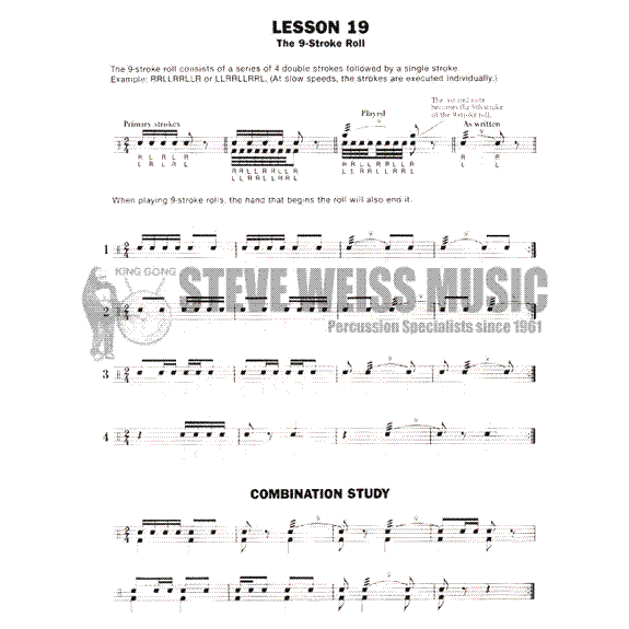 Feldstein/Black-Alfred's Drum Method book 1 (Book with DVD IN HARD CASE)