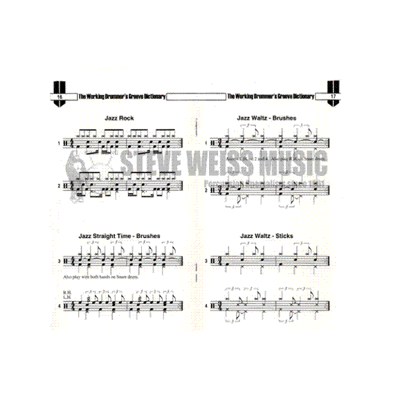 Feldstein-Working Drummer's Groove Dictionary