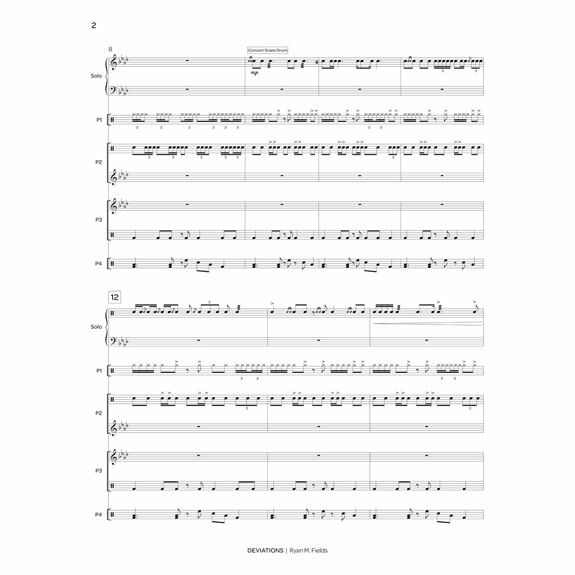 Fields-Deviations (SP)-Solo M w/SD/V/Cro./P