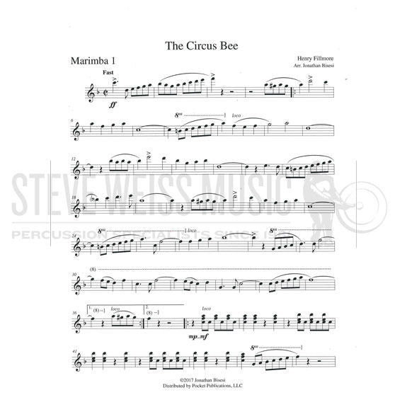 Fillmore-Circus Marimba, The arr. Bisesi (P)-M (3 players