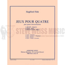 Fink, S.-Jeux pour Quatre(SP)