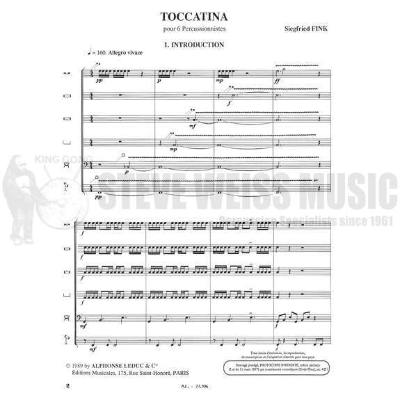 Fink, S.-Toccatina (SP)-B/X/3T/P