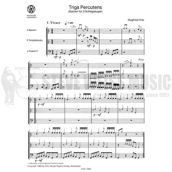 Fink, S.-Triga Percutens(2S)