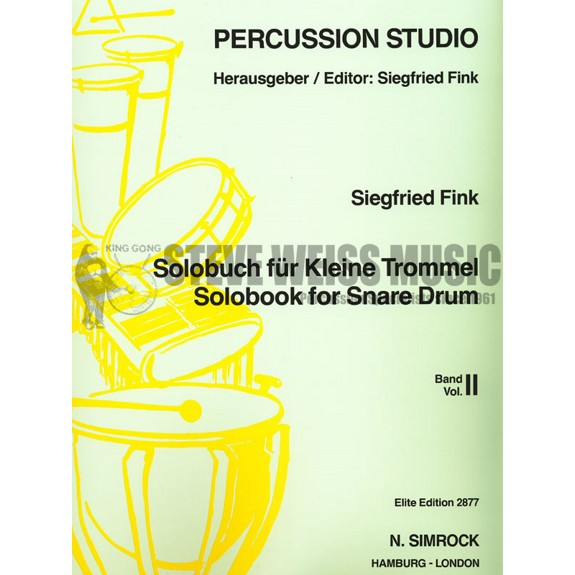 Fink-Solobook for Snare Drum Vol.1