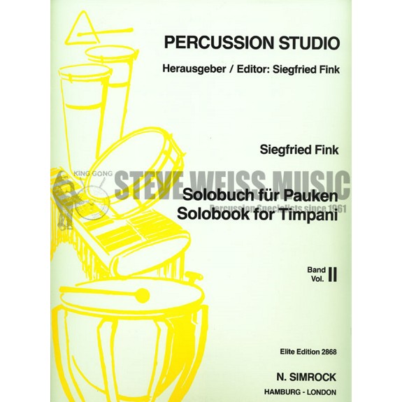 Fink-Solobook for Timpani Vol. 2
