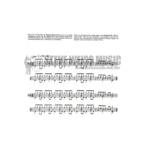 Fink-Studies for Drumset vol. 1-Elementary