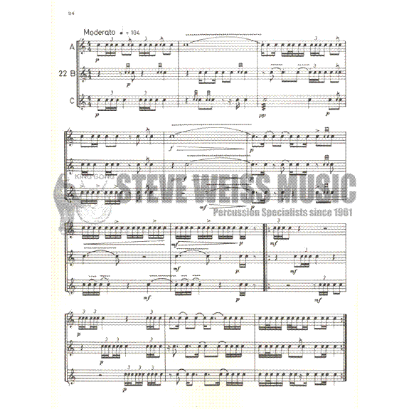 Fink-Studies for Snare Drum Vol 6 : 2-3-4 Snare Drums