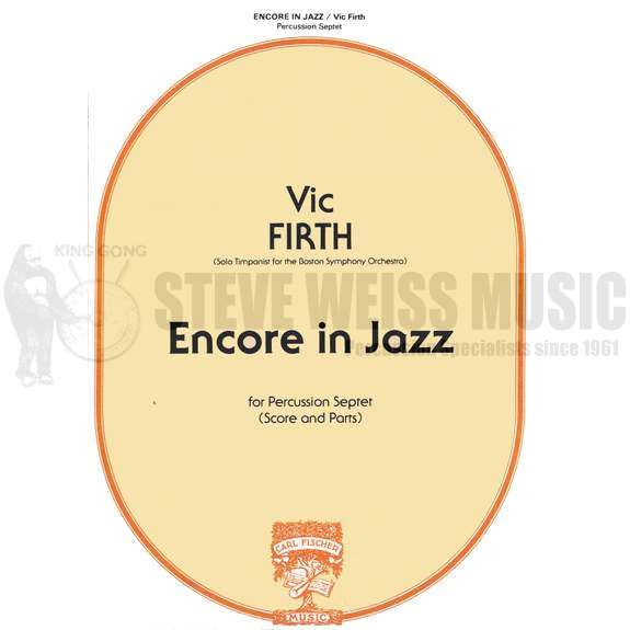 Firth-Encore in Jazz (SP)-M/V/2T/DS/P