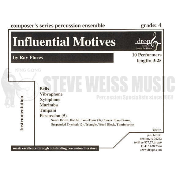 Flores-Influential Motives (SP)-B/V/X/M/4T/P