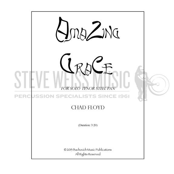 Floyd (arr.)-Amazing Grace-Tenor steel pan