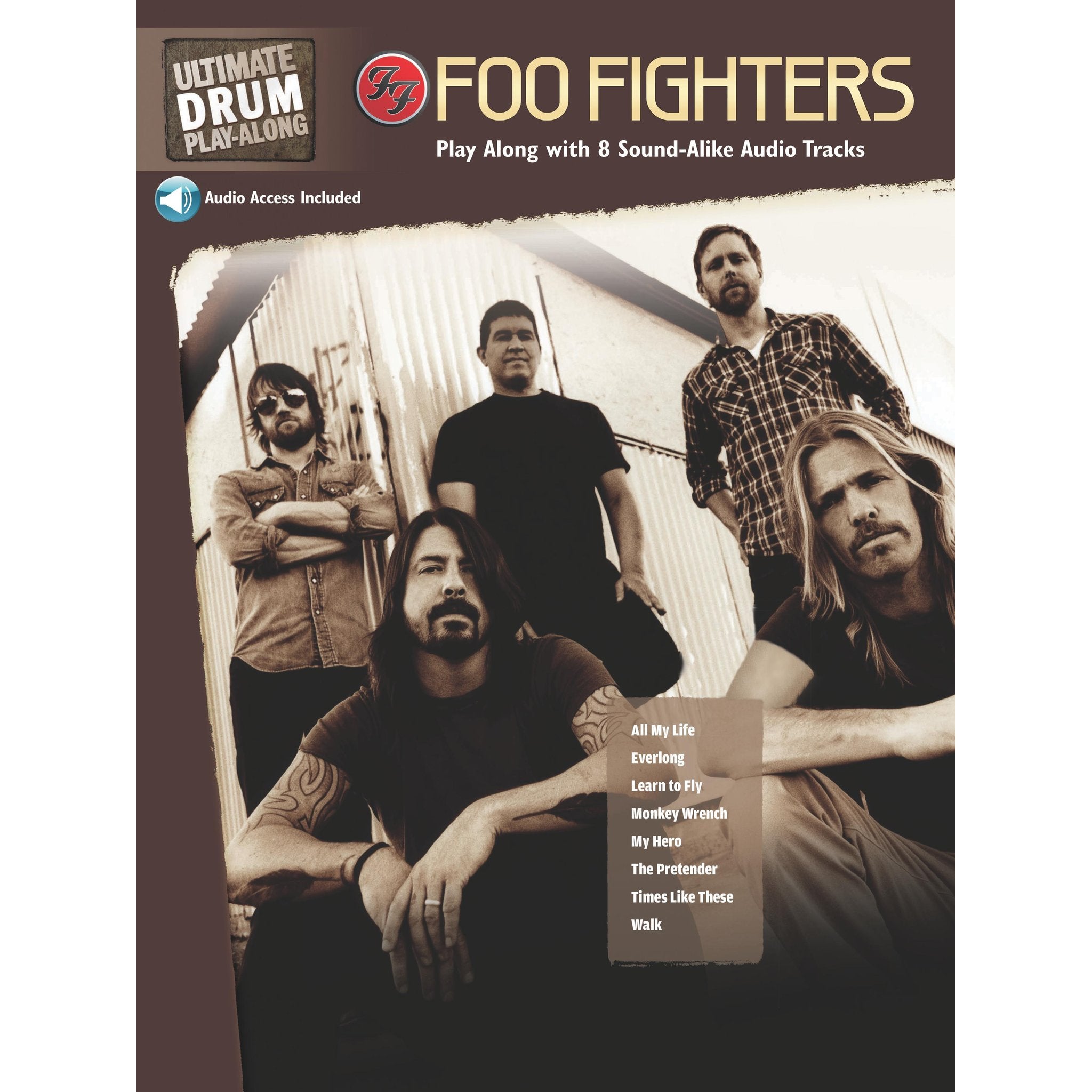 Foo Fighters-Ultimate Drum Play-Along Book (Online Audio Access Included)